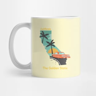 California The Golden State Mug